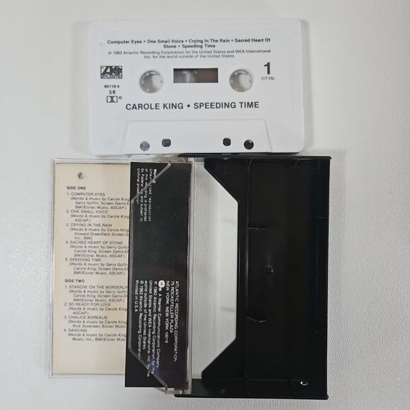 Carole King Speeding Time 1983 Cassette Tape - Picture 4 of 4